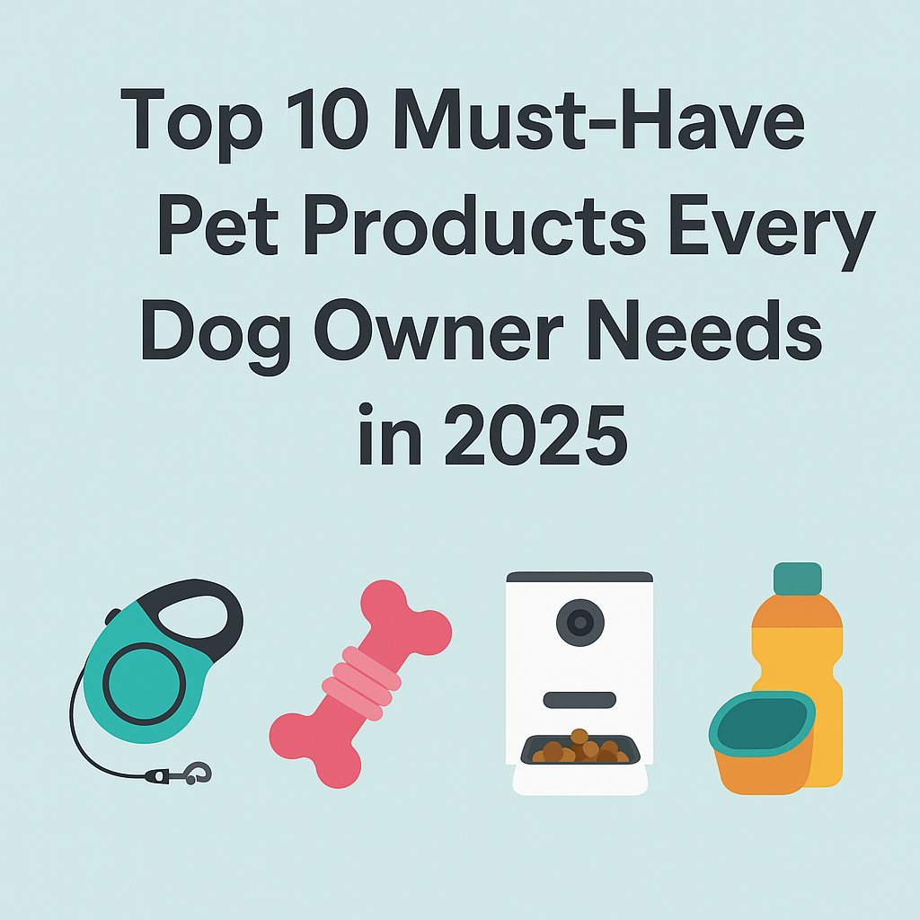 Top 10 Must-Have Pet Products Every Dog Owner Needs in 2025