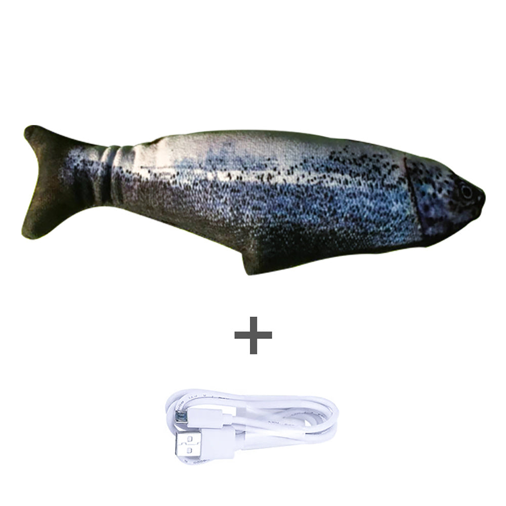 Electric Jumping Fish Simulation Electric Fish-Toy Without Cat Nip Version