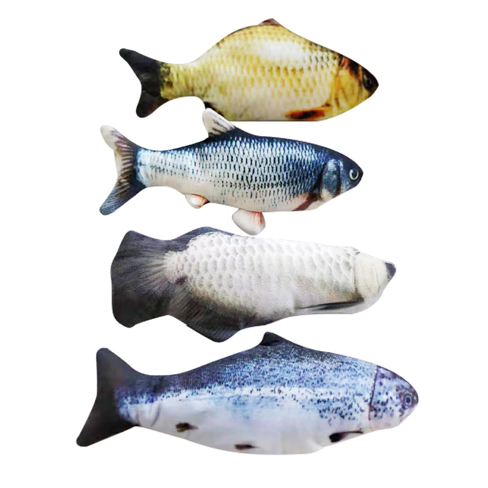 Electric Jumping Fish Simulation Electric Fish-Toy Without Cat Nip Version