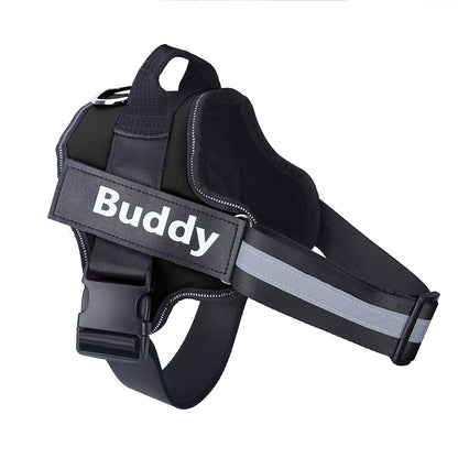 Custom No-Pull Dog Harness – Reflective & Breathable Vest