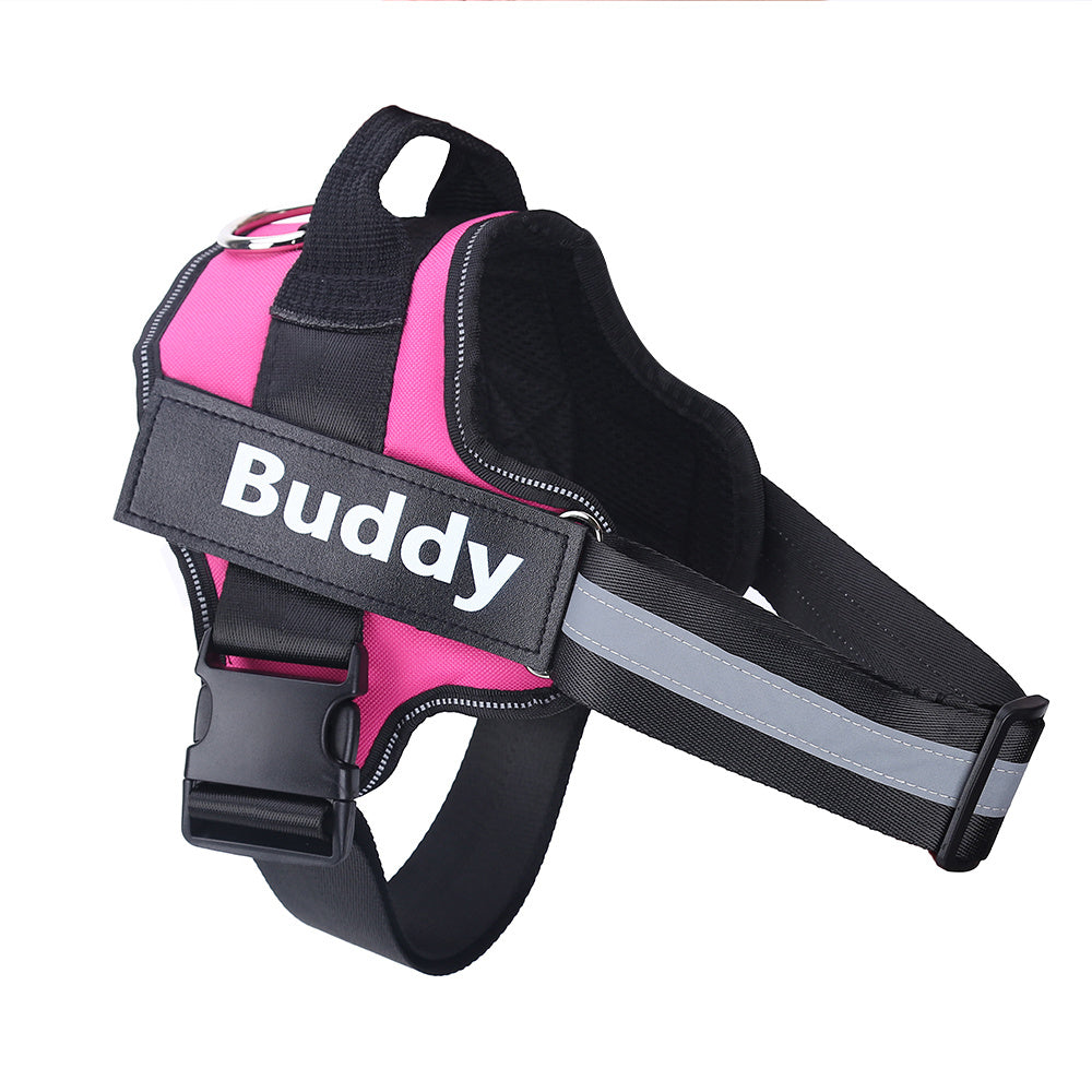 Custom No-Pull Dog Harness – Reflective & Breathable Vest