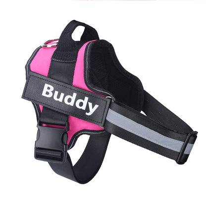 Custom No-Pull Dog Harness – Reflective & Breathable Vest