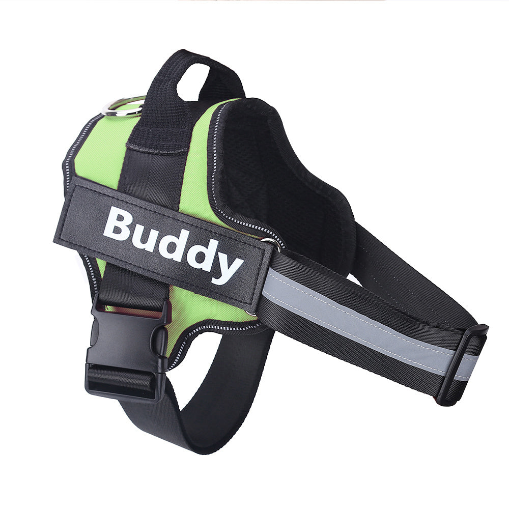 Custom No-Pull Dog Harness – Reflective & Breathable Vest
