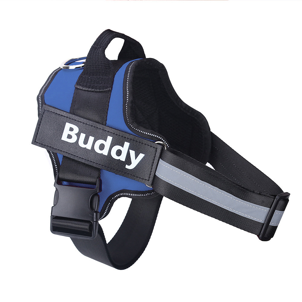 Custom No-Pull Dog Harness – Reflective & Breathable Vest