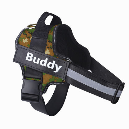 Custom No-Pull Dog Harness – Reflective & Breathable Vest