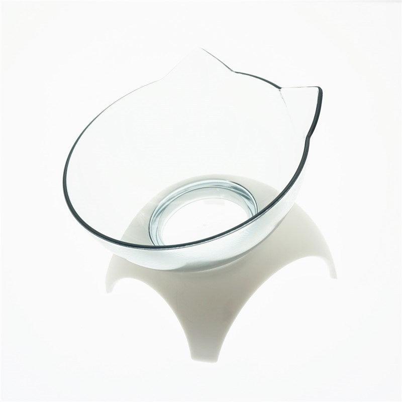 Double Cat Bowl – Raised Ergonomic Design for Neck Protection