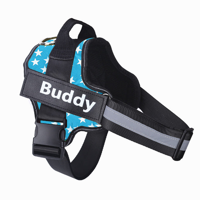 Custom No-Pull Dog Harness – Reflective & Breathable Vest