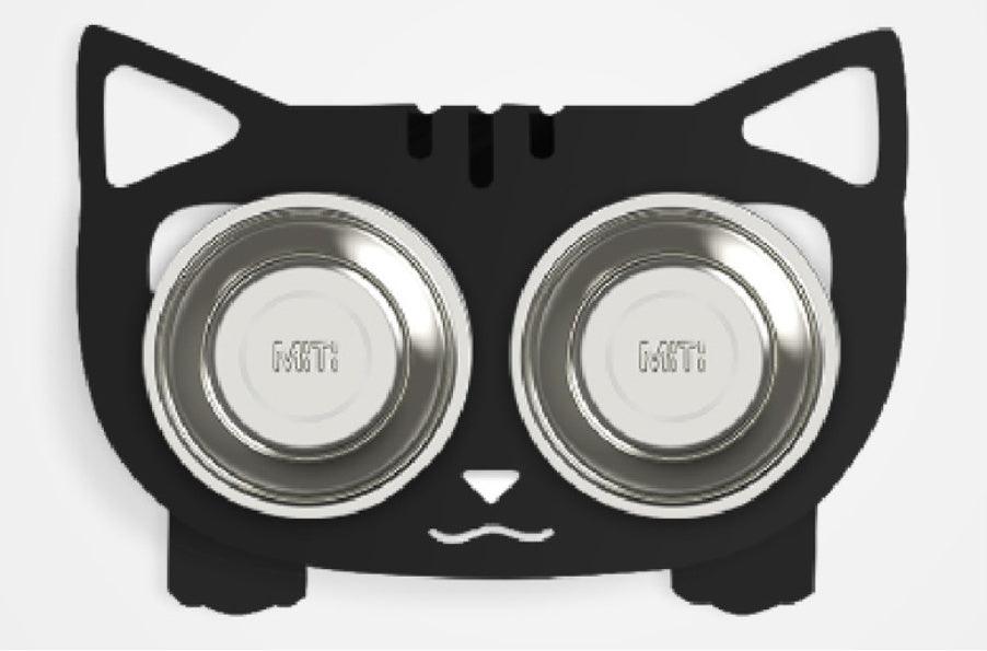 No-Spill Anti-Tip Pet Bowl – Dual Water & Food Feeder
