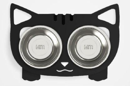 No-Spill Anti-Tip Pet Bowl – Dual Water & Food Feeder
