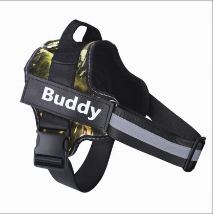 Custom No-Pull Dog Harness – Reflective & Breathable Vest