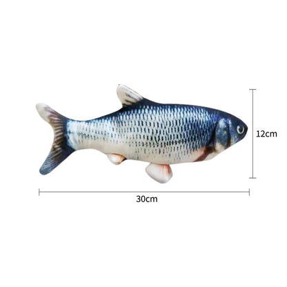 Electric Jumping Fish Simulation Electric Fish-Toy Without Cat Nip Version