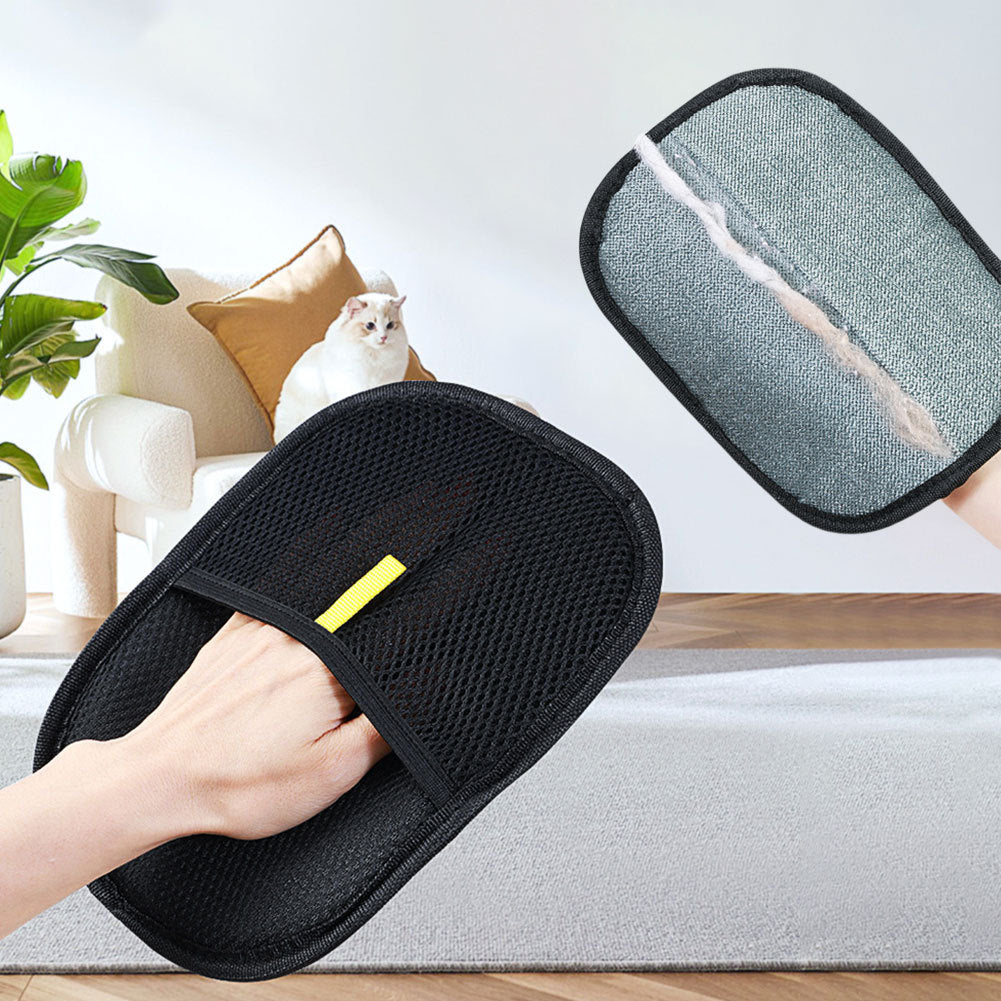 Pet Grooming Mitt – Hair Remover Glove for Dogs & Cats