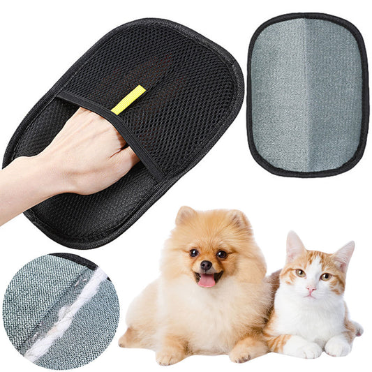 Pet Grooming Mitt – Hair Remover Glove for Dogs & Cats