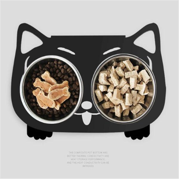 Anti - falling Cat Dog Feeding Water Bowl - Pets GrovePets Grove