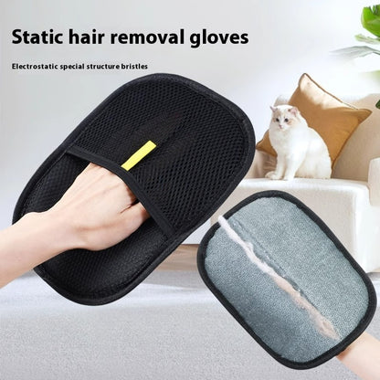 Pet Grooming Mitt – Hair Remover Glove for Dogs & Cats
