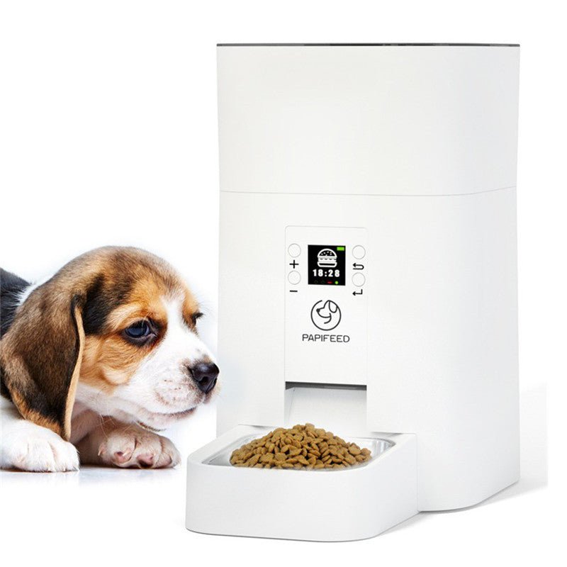 Color Screen Pet Smart Feeder Intelligent Timing And Quantitative Feeding Machine Automatic Pet Feeder - Pets GrovePets Grove