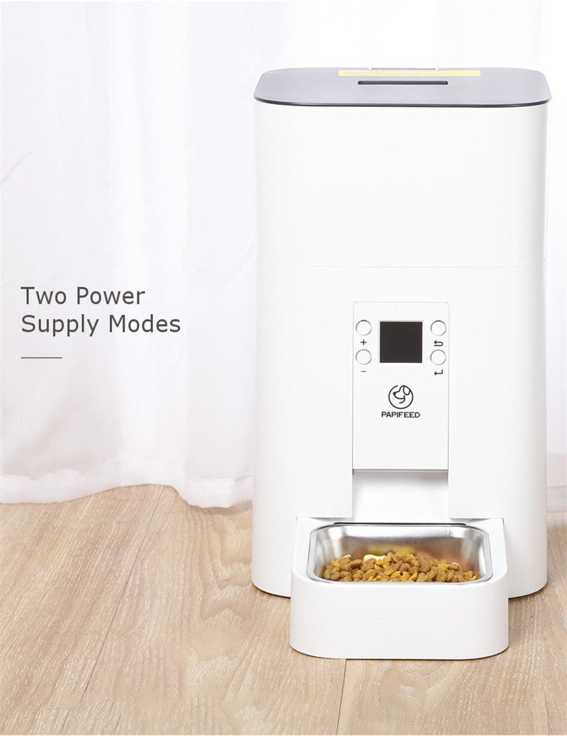 Color Screen Pet Smart Feeder Intelligent Timing And Quantitative Feeding Machine Automatic Pet Feeder - Pets GrovePets Grove