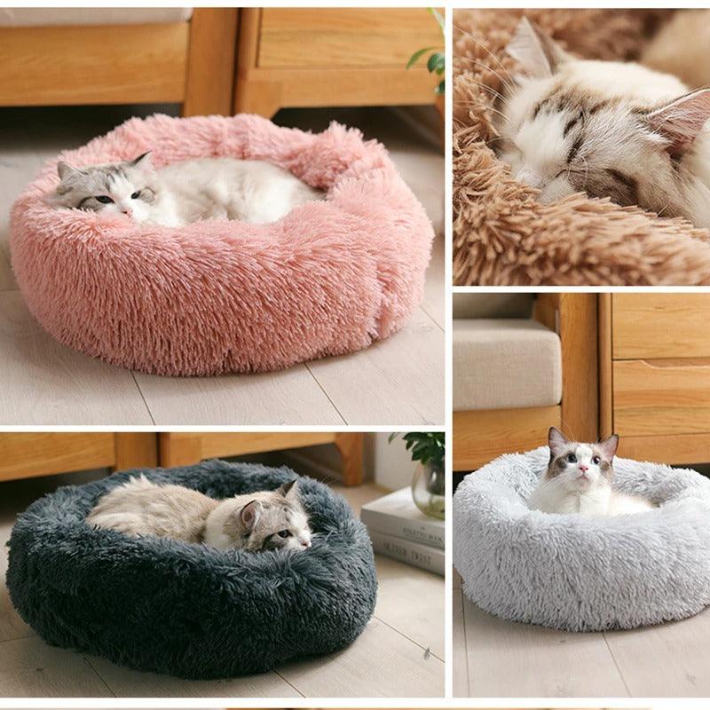 Dog Bed Super Soft Washable Long Plush Pet Kennel Deep Sleep Dog House Velvet Mats Sofa For Dog Basket Pet Cat Bed - Pets GrovePets Grove