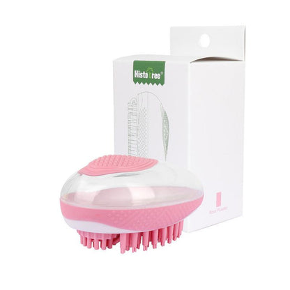 Dog Cat Bath Brush 2 - in - 1 Pet SPA Massage Comb Soft Silicone Pets Shower Hair Grooming Cmob Dog Cleaning Tool Pet Products - Pets GrovePets Grove