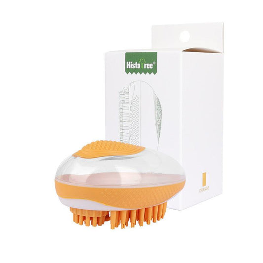 Dog Cat Bath Brush 2 - in - 1 Pet SPA Massage Comb Soft Silicone Pets Shower Hair Grooming Cmob Dog Cleaning Tool Pet Products - Pets GrovePets Grove