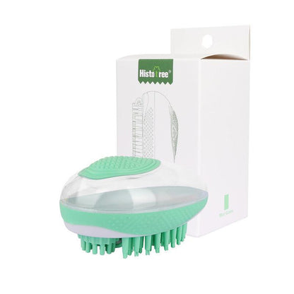 Dog Cat Bath Brush 2 - in - 1 Pet SPA Massage Comb Soft Silicone Pets Shower Hair Grooming Cmob Dog Cleaning Tool Pet Products - Pets GrovePets Grove
