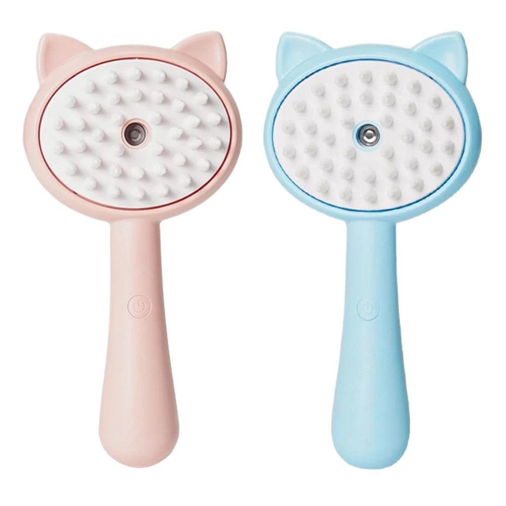 Hair Cleaning Brush With Mist Multifunctional Cat Grooming Brush Rechargeable Self Cleaning Slicker Brush For Pets Dogs & Catsb Pet Products - Pets GrovePets Grove