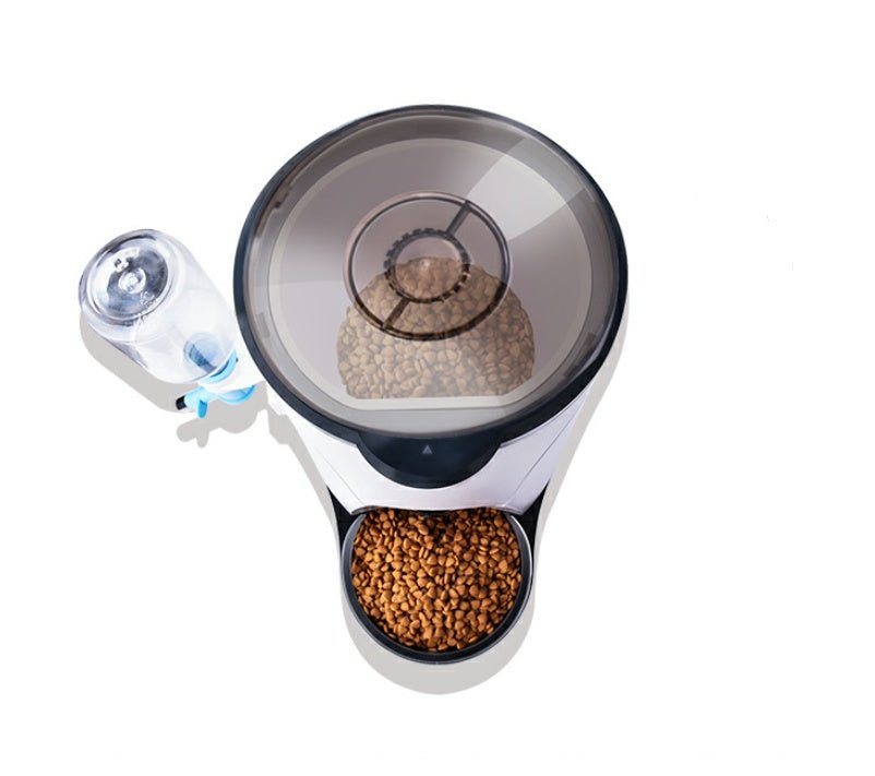 Smart Automatic Pet Feeder with HD Camera, Voice Recording, and Remote Control – 4L Capacity for Dry Food, 1080P Video Monitoring, and Real - Time Feeding for Cats and Dogs - Pets GrovePets Grove